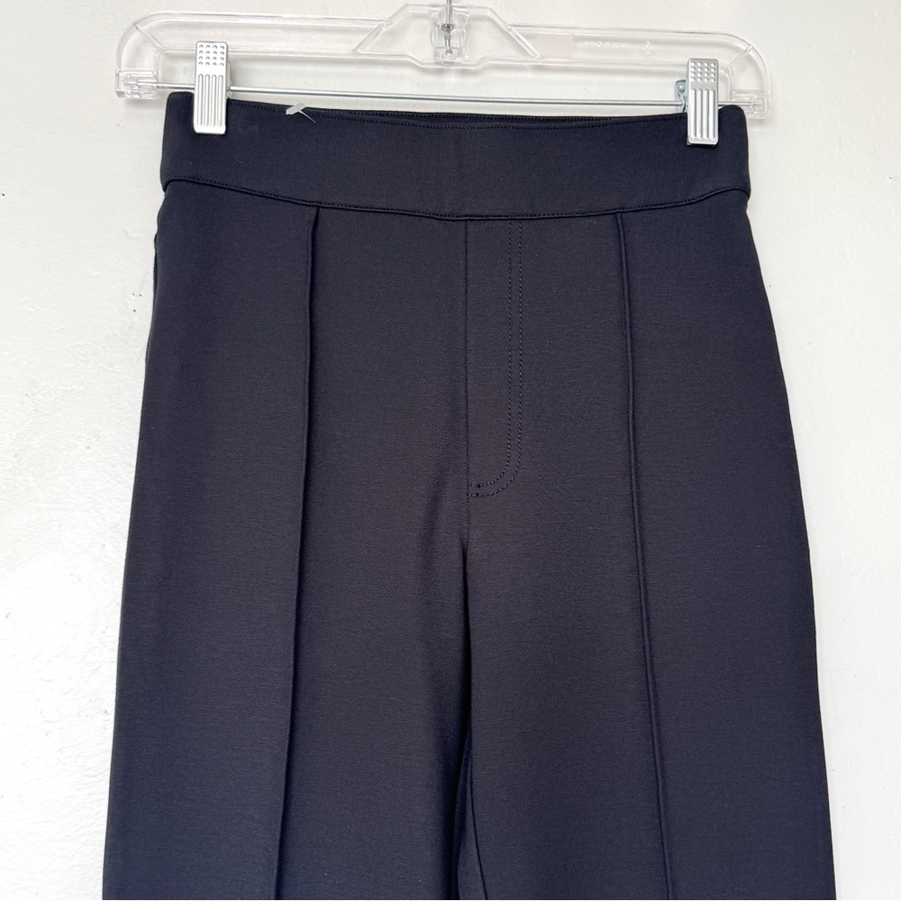 SPANXsmooth Black PerfectFit Ponte High Rise Flared Leg Pants Size XS/PT (NWOT) - Picture 3 of 10